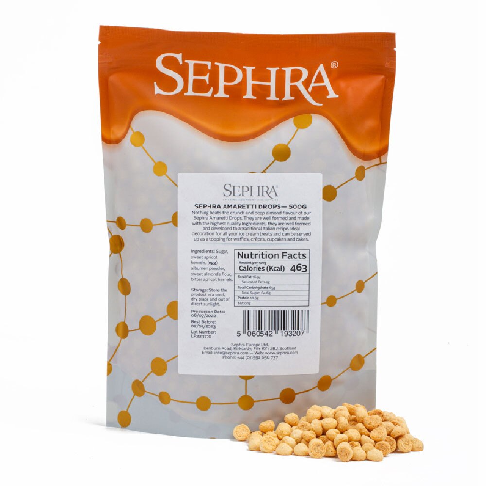 Sephra Amaretti Topping -10-13mm- - 500g
